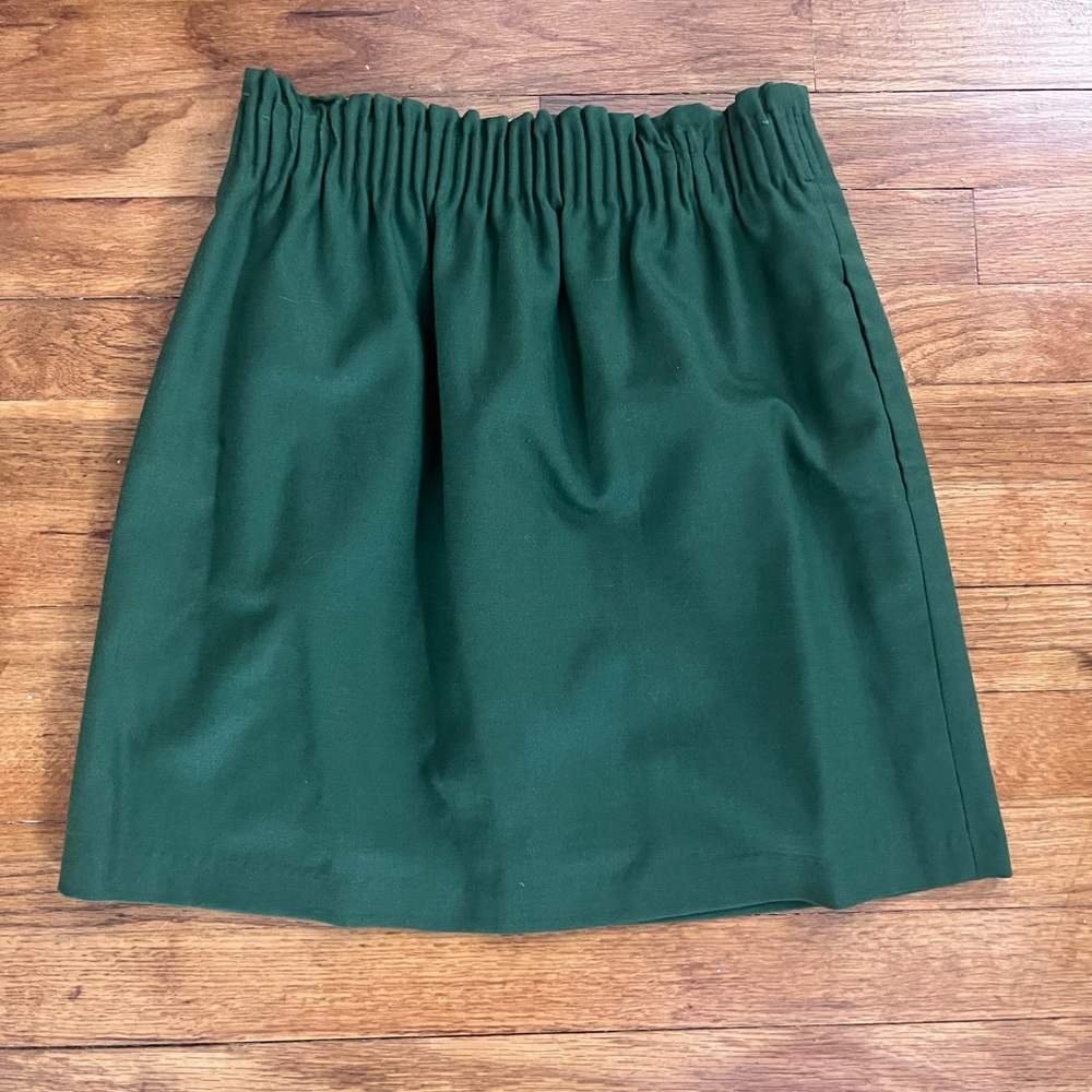 J. Crew Green Skirt